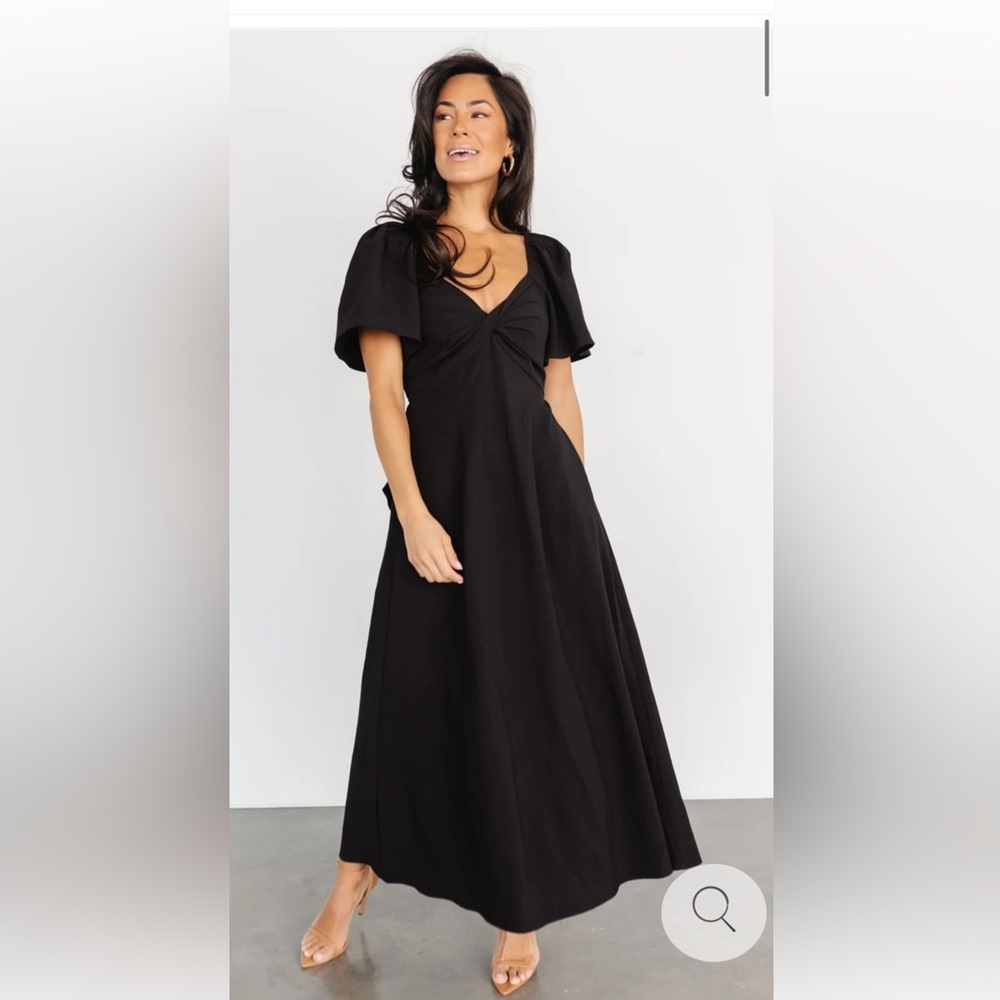 Baltic Born Black Maxi Dress